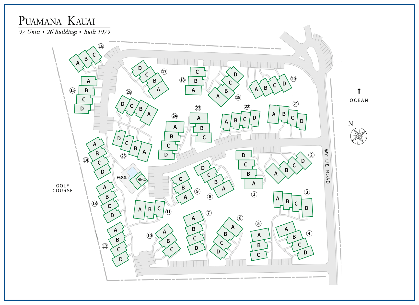 Puamana Kauai Map